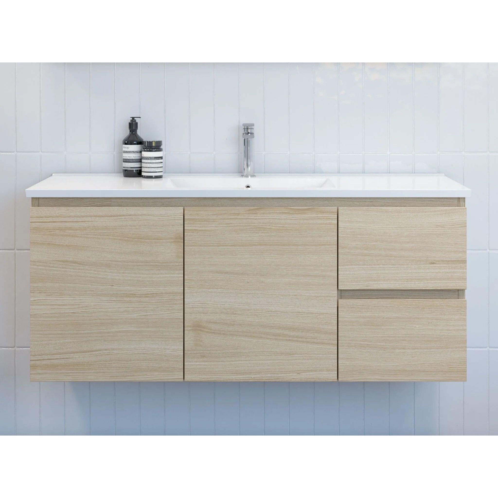TIMBERLINE NEVADA CUSTOM WALL HUNG VANITY (ALL SIZING)