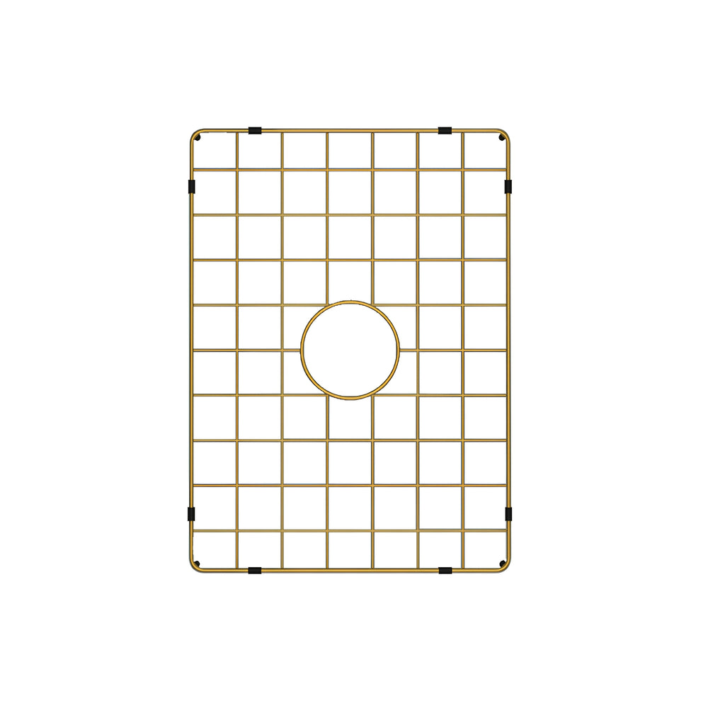 TURNER HASTINGS NOVI PROTECTIVE SINK GRID 540MM BRUSHED BRASS