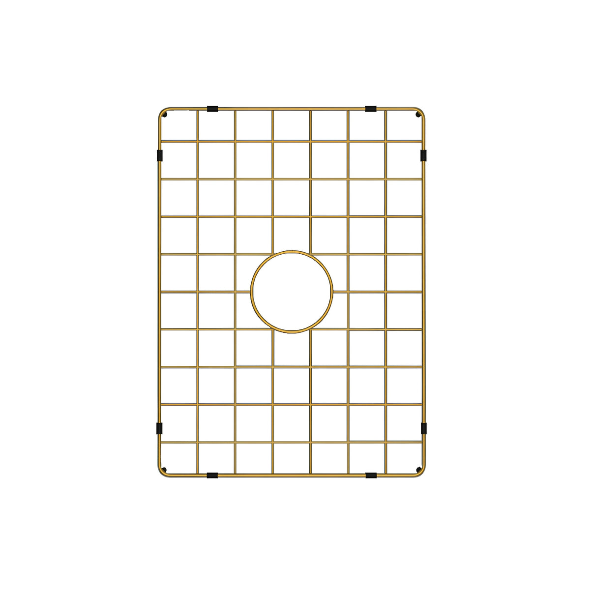 TURNER HASTINGS NOVI PROTECTIVE SINK GRID 540MM BRUSHED BRASS