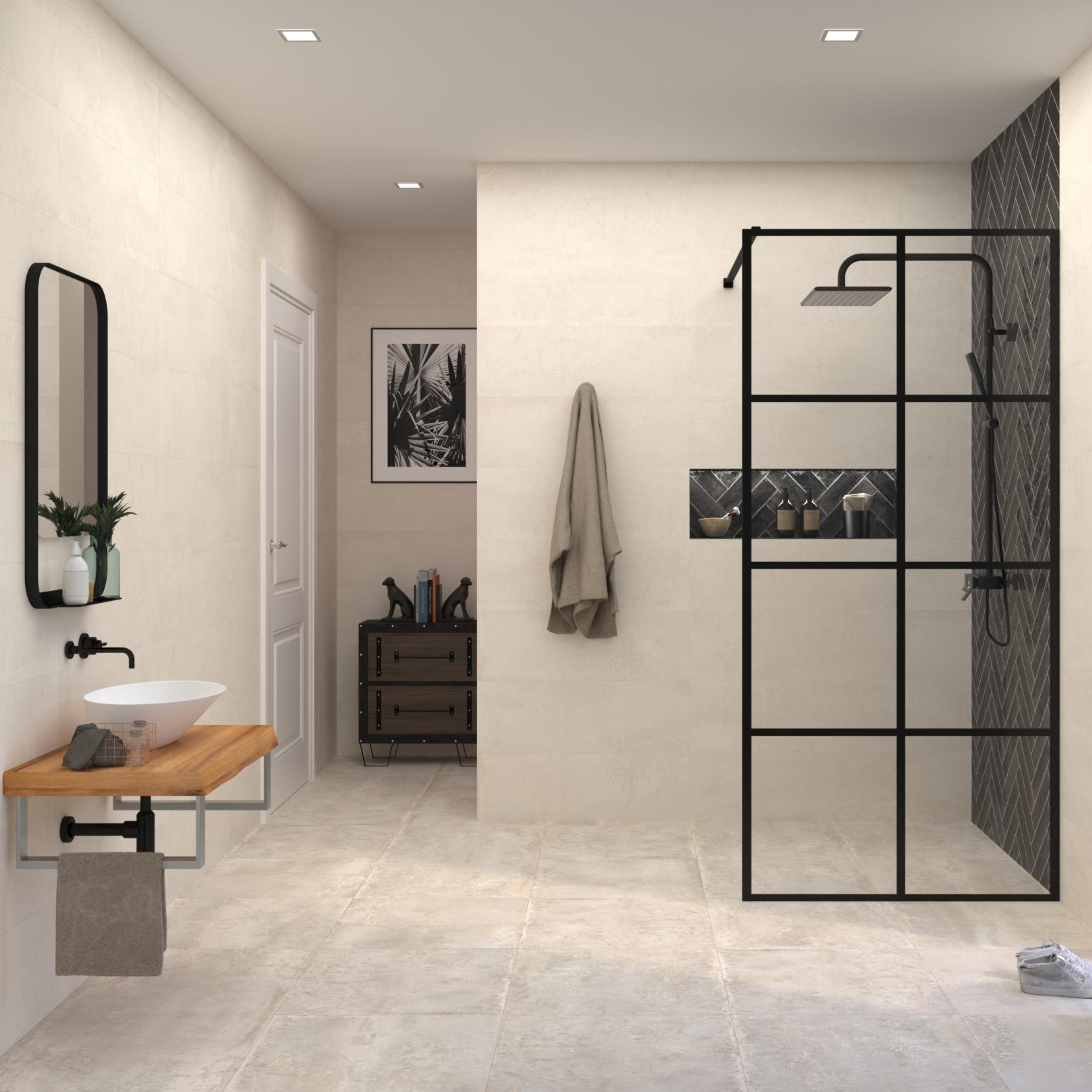 DUNE CERAMICA AGADIR NOCHE ULTRA GLOSS 70X280MM RECTANGULAR TILE (PER BOX)