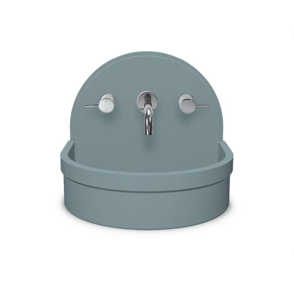 NOOD CO BETTY ABOVE COUNTER / WALL HUNG BASIN ROWBOAT 410MM