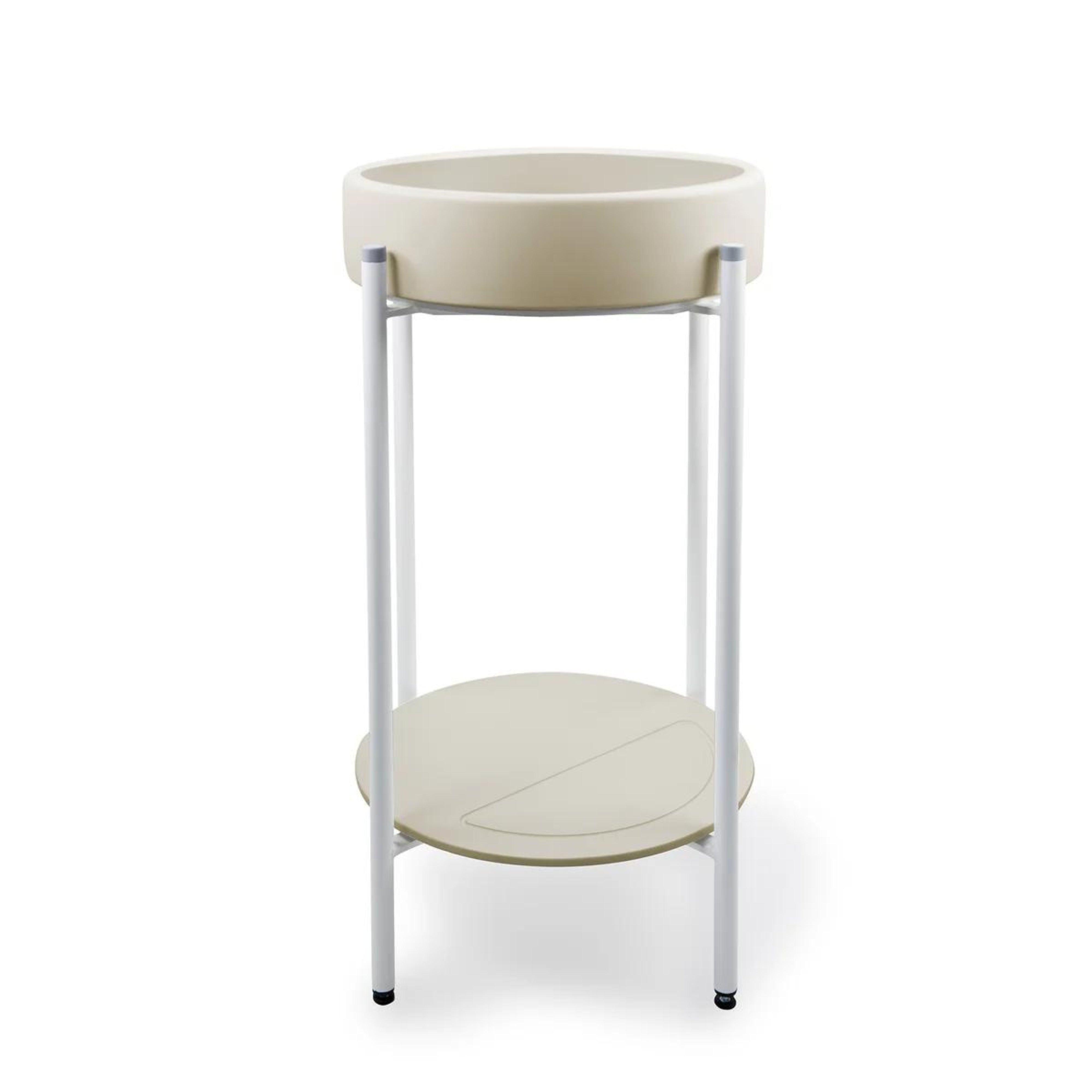NOOD CO BOWL BASIN WITH STAND SAND 400MM