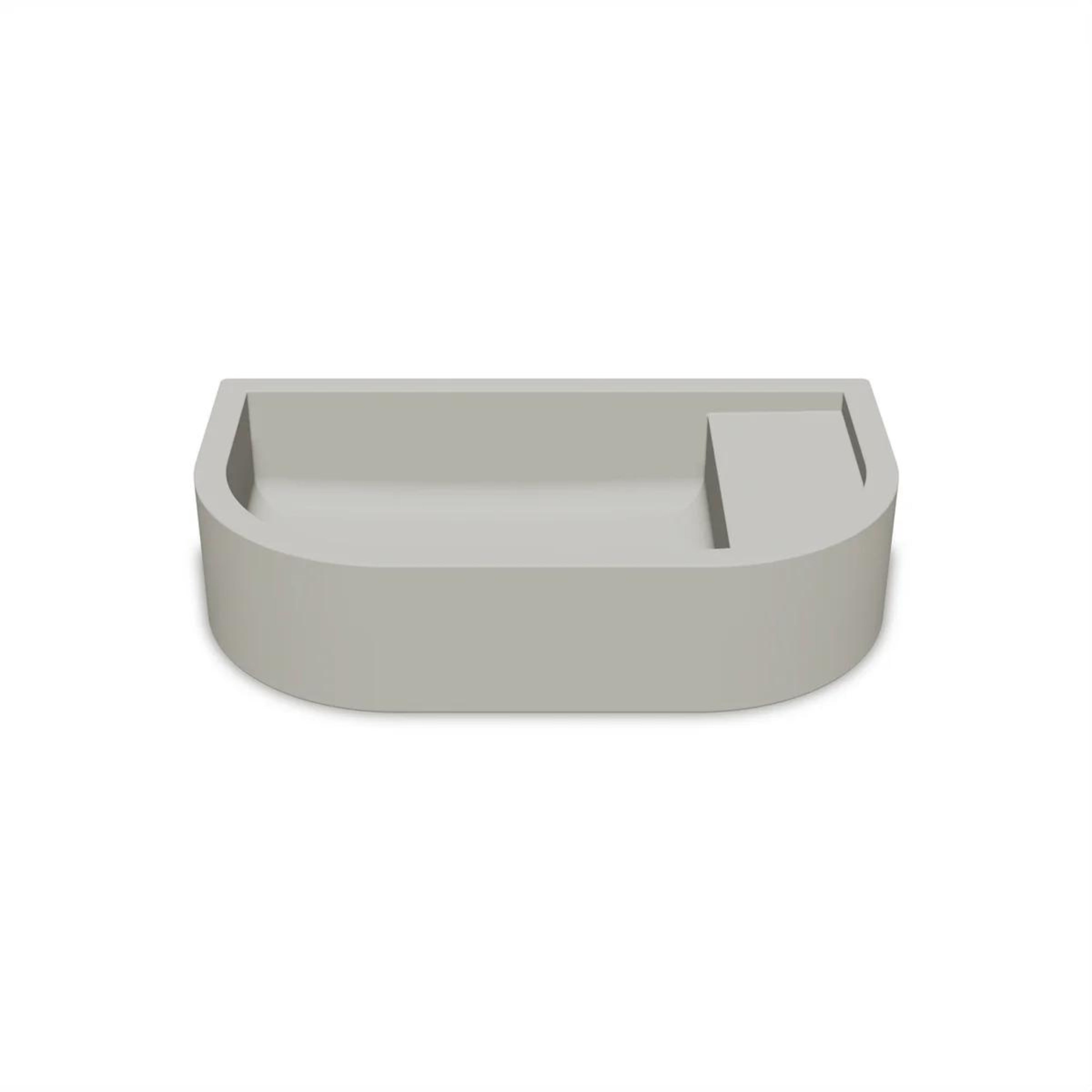 NOOD CO LOOP 02 ABOVE COUNTER / WALL HUNG BASIN CLOUD 540MM