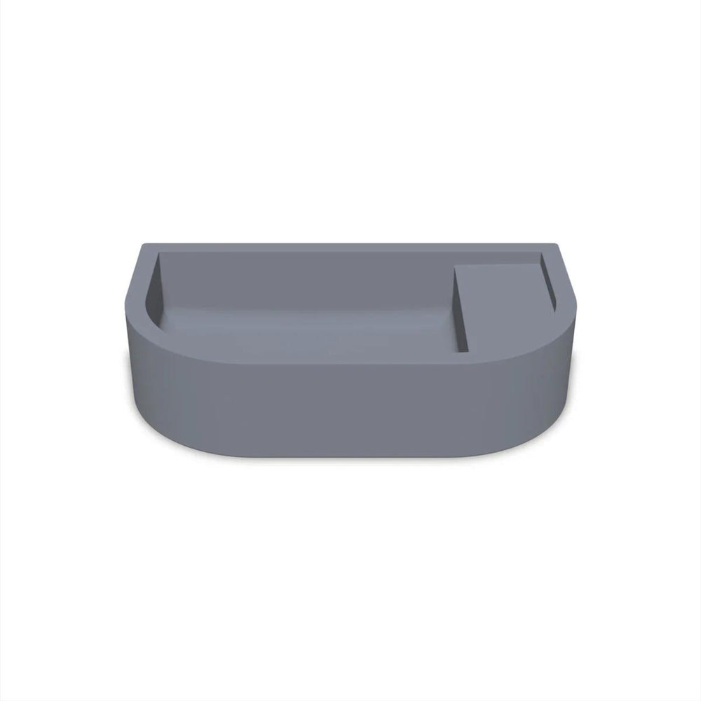 NOOD CO LOOP 02 ABOVE COUNTER / WALL HUNG BASIN COPAN BLUE 540MM