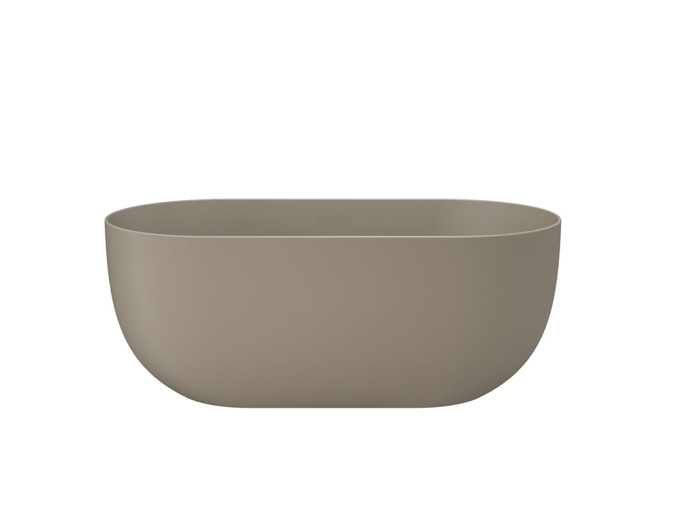 LINSOL NORA FREESTANDING BATHTUB WARM GREY (AVAILABLE IN 1500MM AND 1700MM)