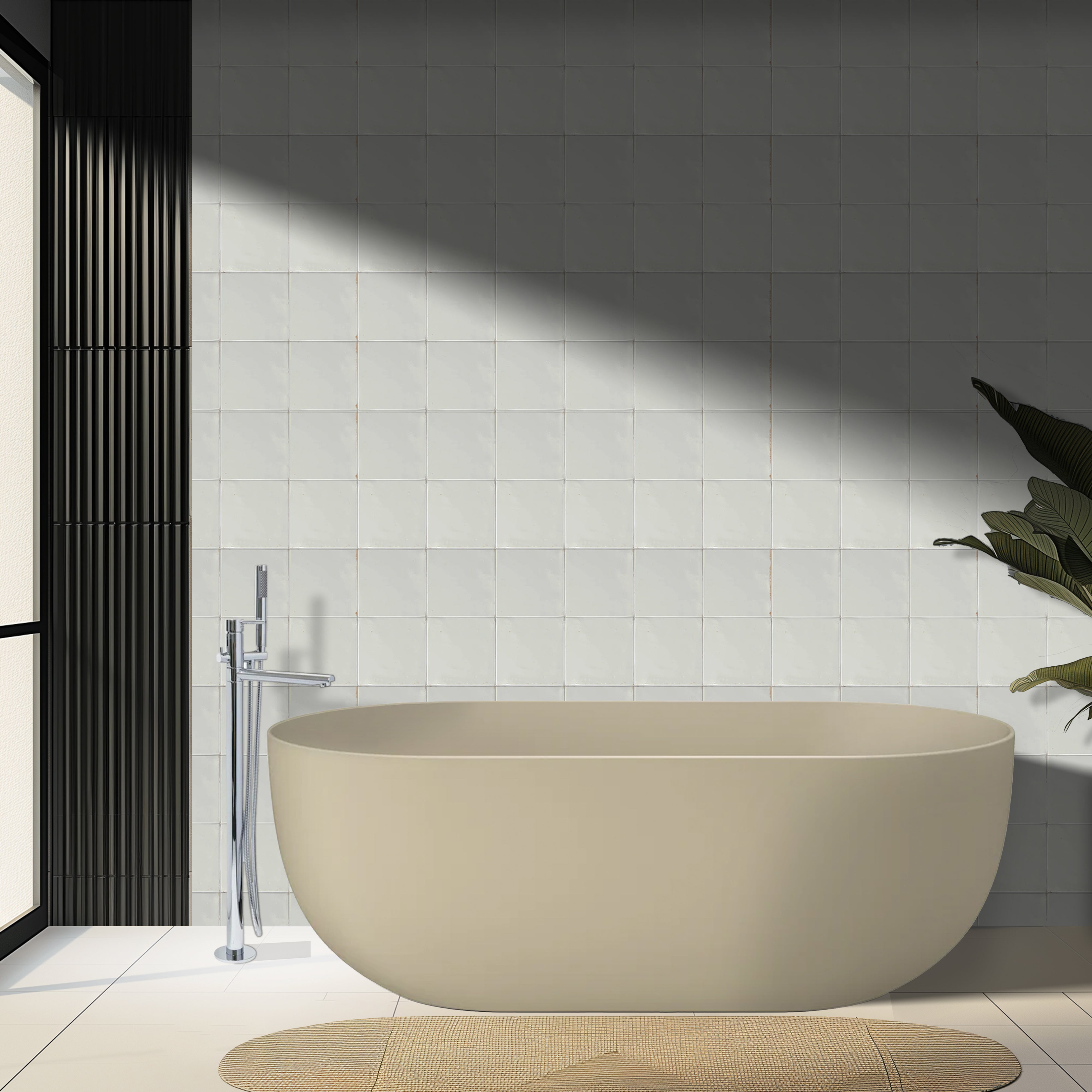 LINSOL NORA FREESTANDING BATHTUB GINGER (AVAILABLE IN 1500MM AND 1700MM)