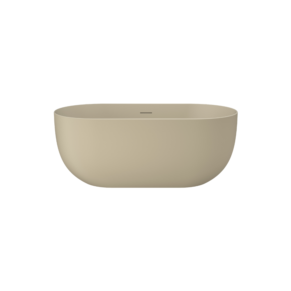 Linsol Nora Freestanding Bath with Overflow Ginger 1500mm
