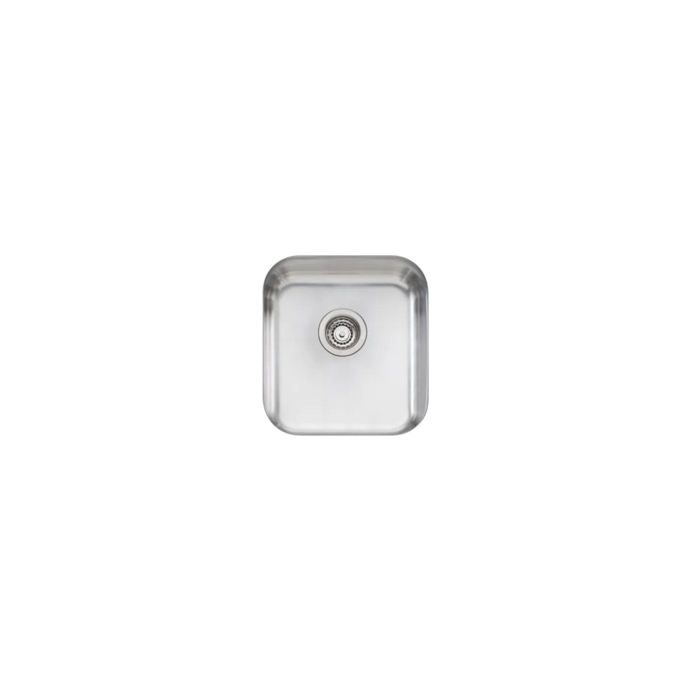 OLIVERI NU-PETITE SINGLE BOWL ALFRESCO, KITCHEN AND LAUNDRY SINK STAINLESS STEEL 410MM