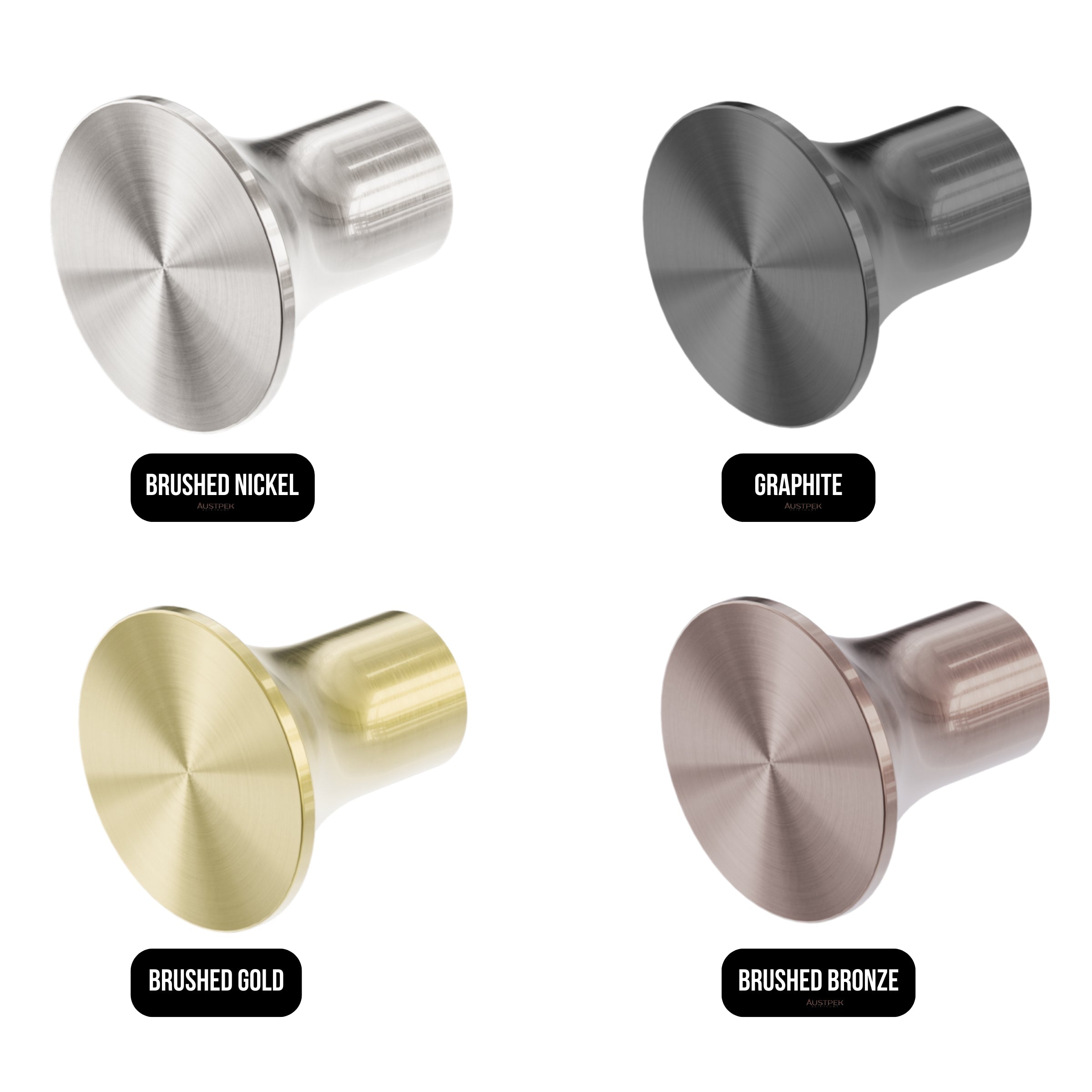 NERO ZEN ROBE HOOK BRUSHED BRONZE