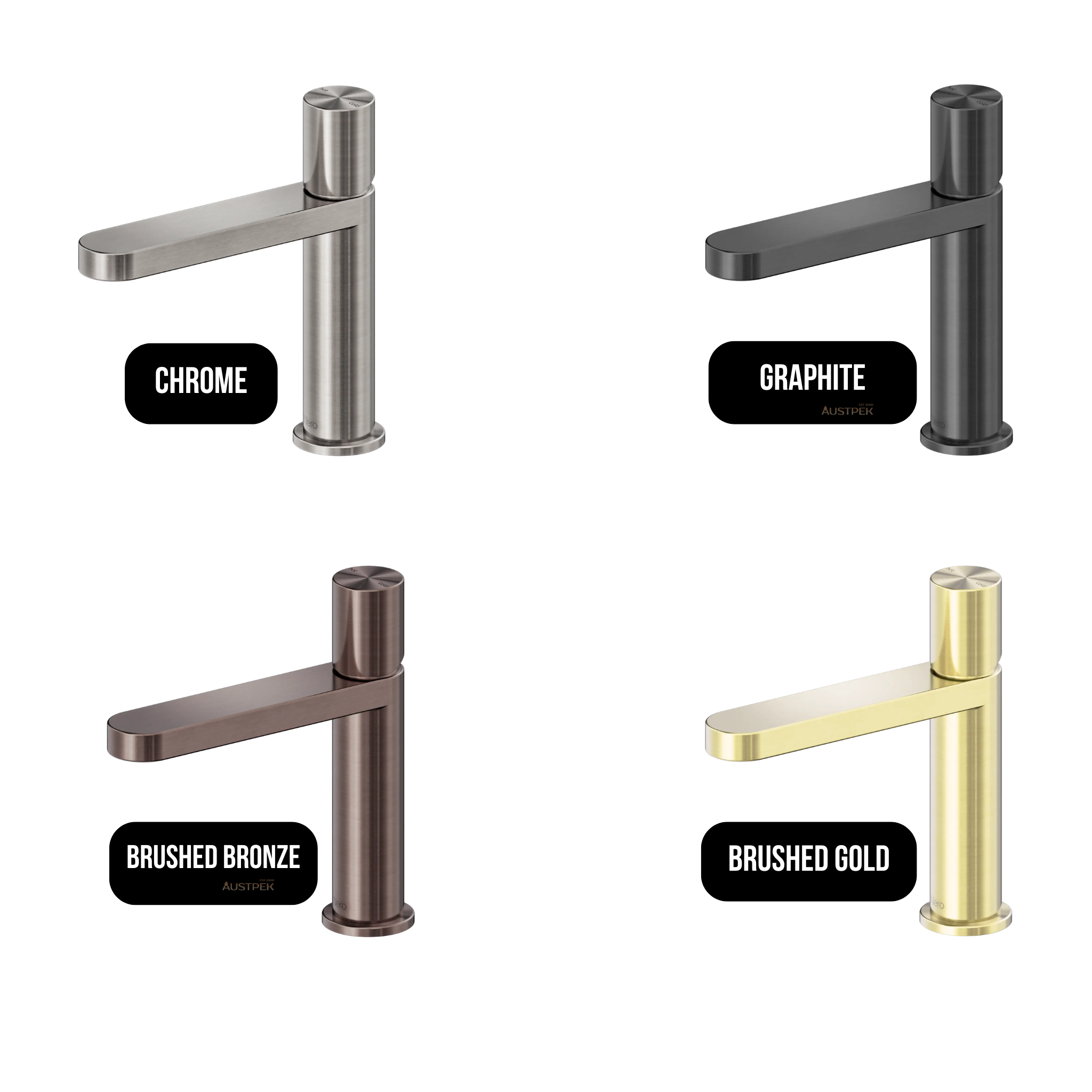 NERO PURE BASIN MIXER 178MM GRAPHITE