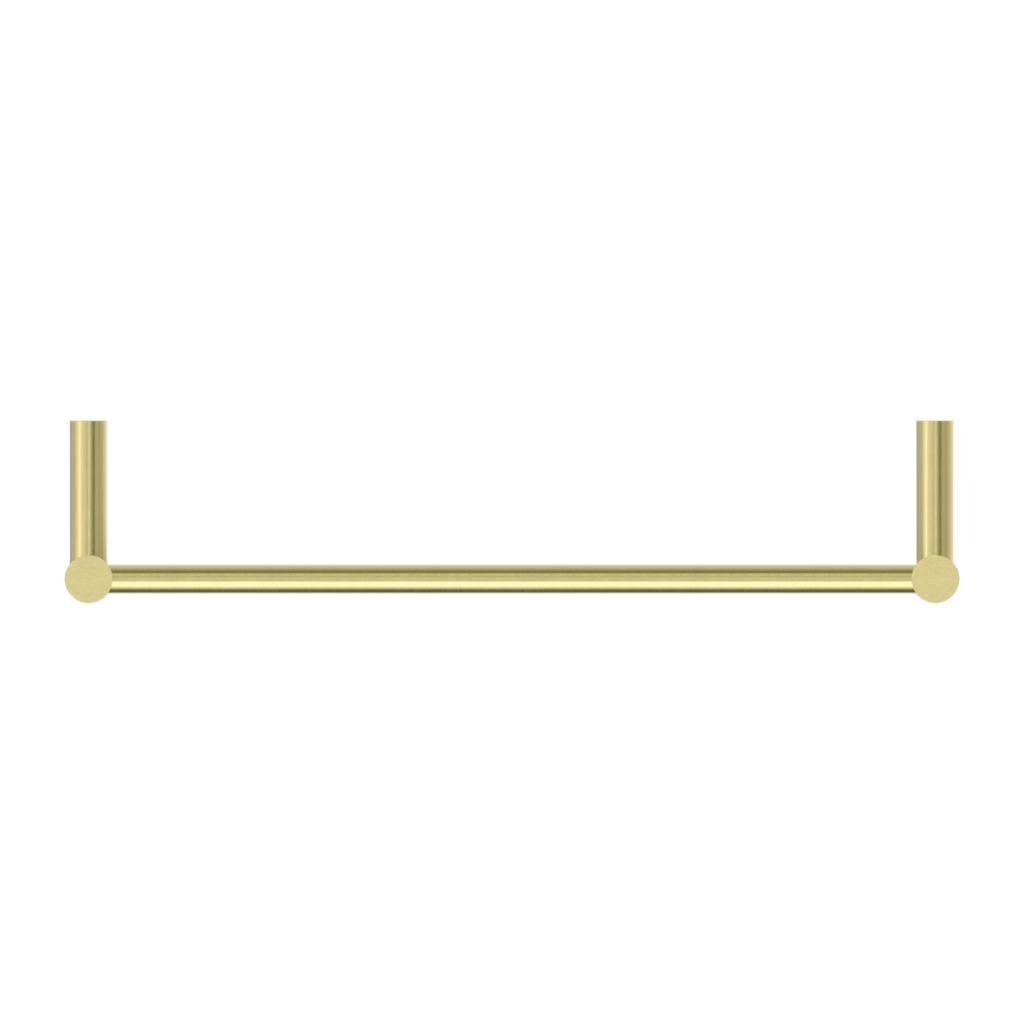 NERO NON-HEATED TOWEL LADDER BRUSHED GOLD 600MM