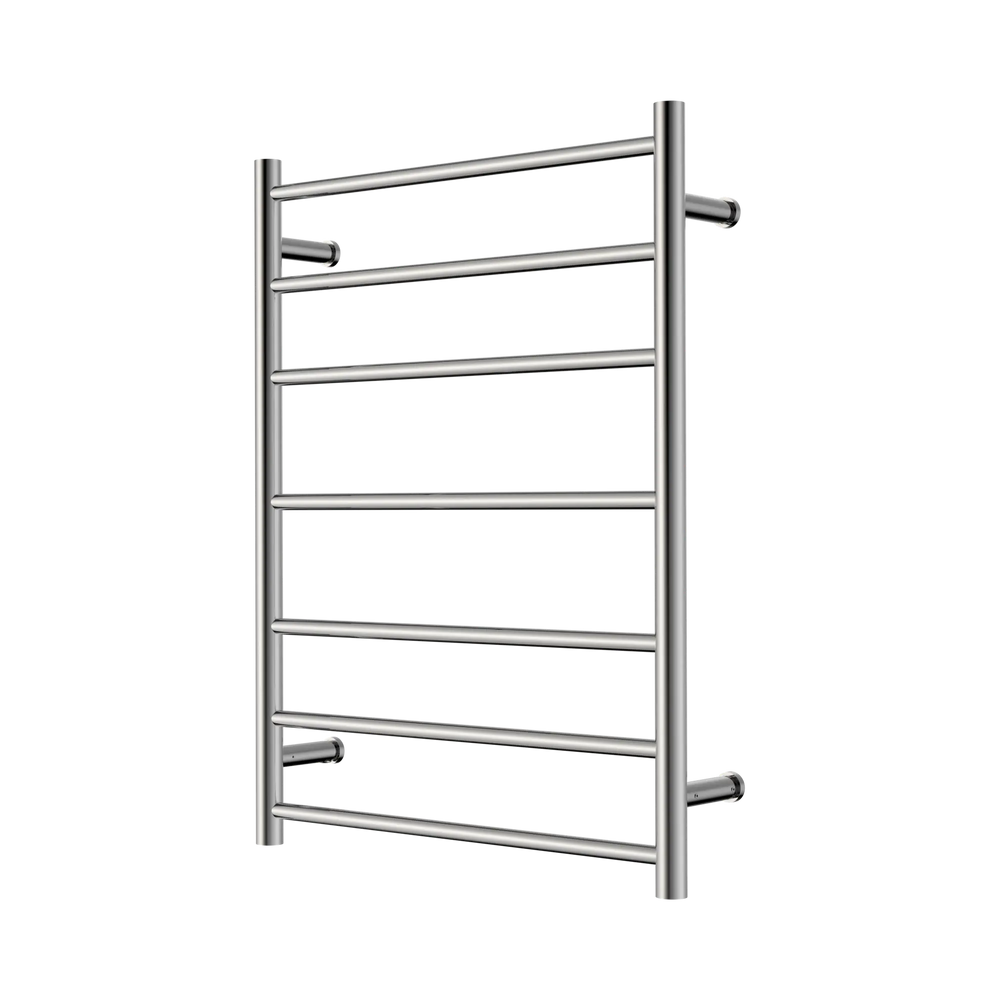 NERO MECCA 240V 7 BAR HEATED TOWEL LADDER CHROME