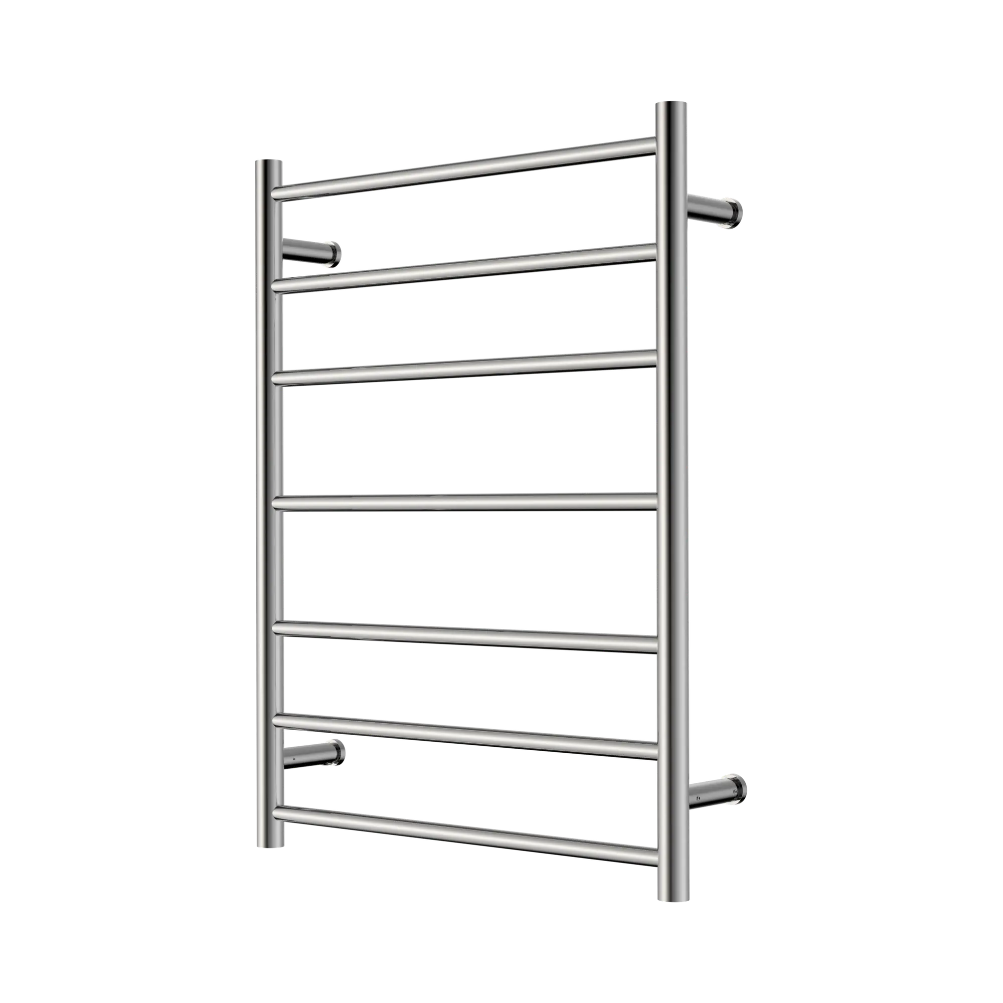NERO MECCA 240V 7 BAR HEATED TOWEL LADDER CHROME