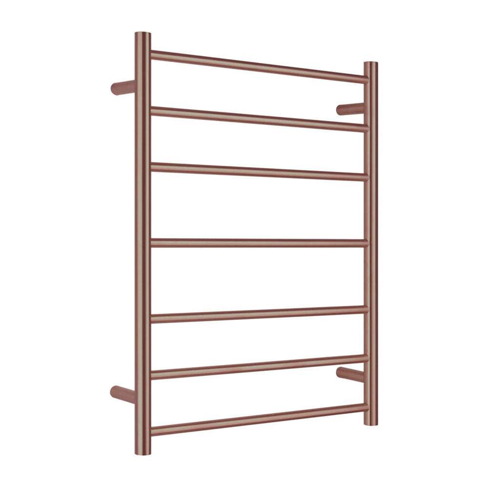 NERO MECCA NON-HEATED TOWEL LADDER BRUSHED BRONZE 600MM