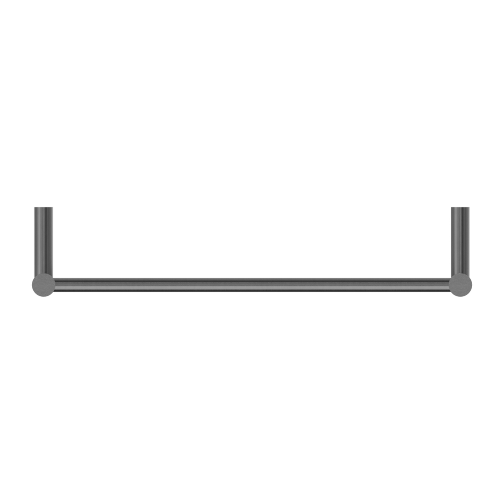 NERO MECCA NON-HEATED TOWEL LADDER GUN METAL 600MM