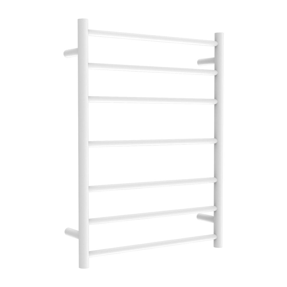 NERO MECCA NON-HEATED TOWEL LADDER MATTE WHITE 600MM