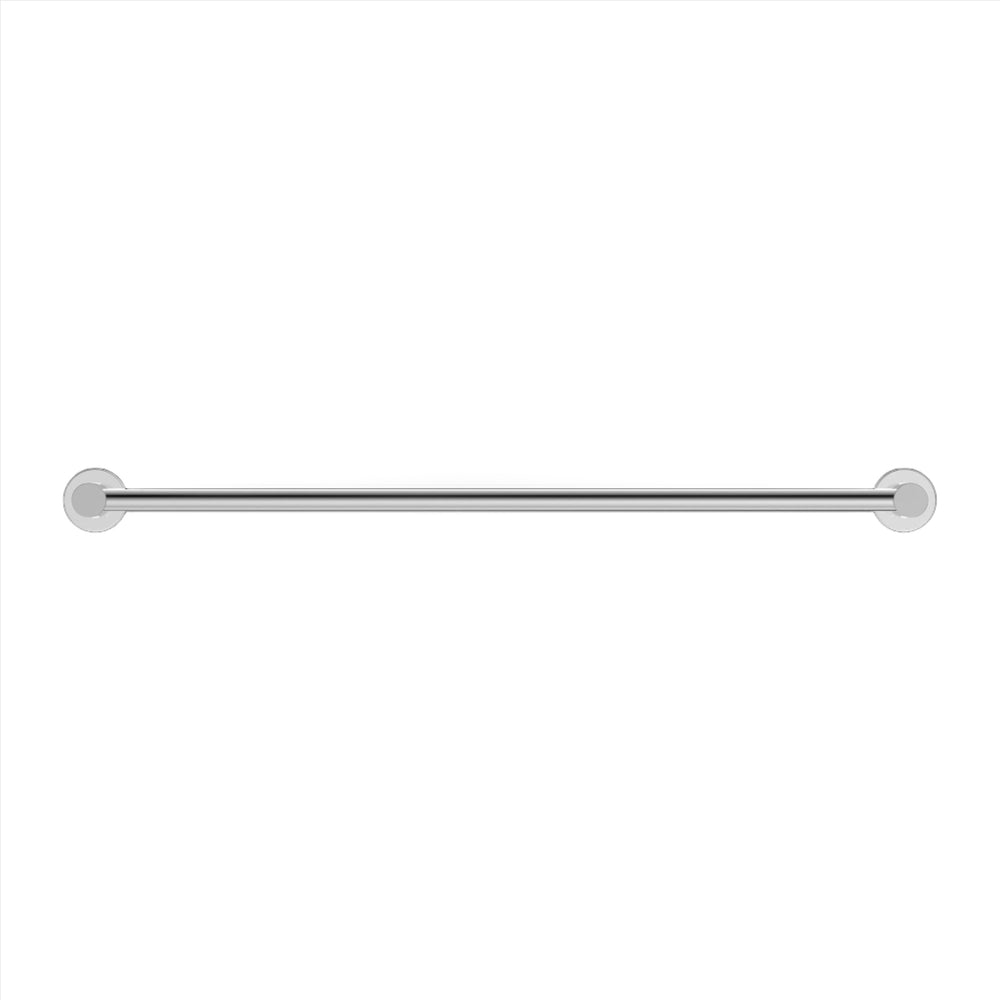 NERO MECCA DOUBLE NON-HEATED TOWEL RAIL CHROME (AVAILABLE IN 600MM AND 800MM)