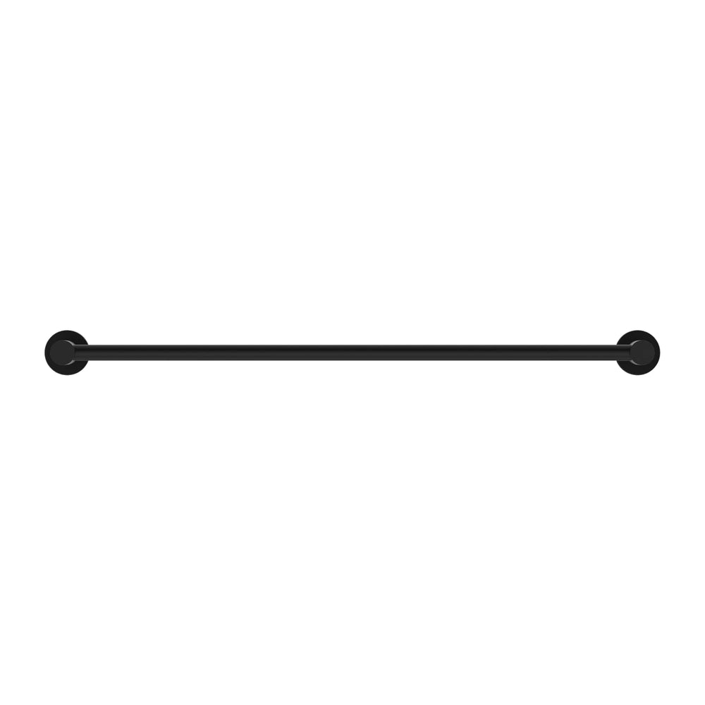 NERO MECCA DOUBLE NON-HEATED TOWEL RAIL MATTE BLACK (AVAILABLE IN 600MM AND 800MM)