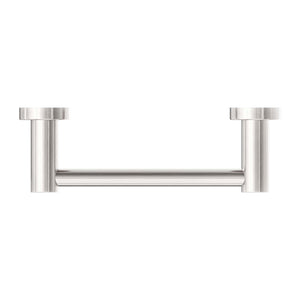NERO MECCA NON-HEATED HAND TOWEL RAIL 230MM BRUSHED NICKEL