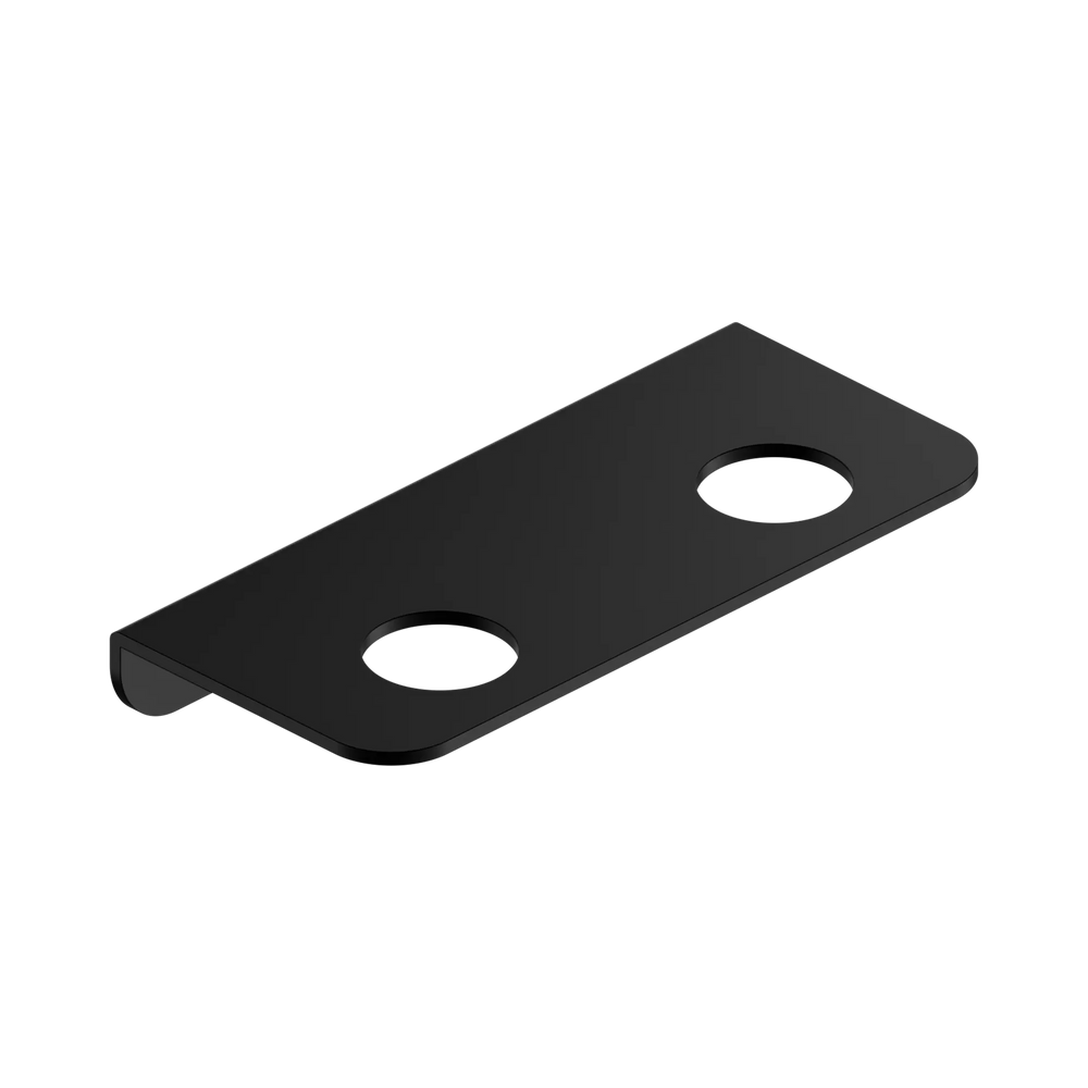 NERO MECCA DOUBLE SOAP BOTTLE HOLDER MATTE BLACK