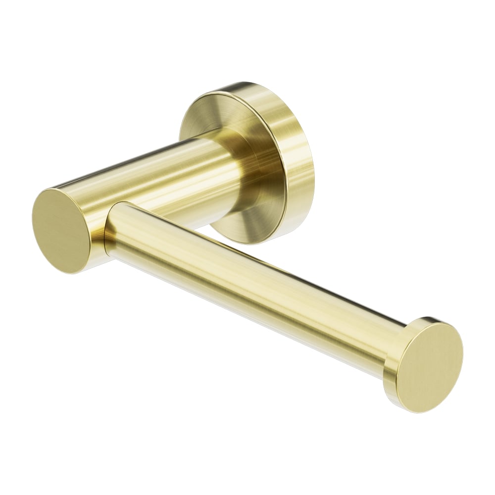 NERO MECCA TOILET ROLL HOLDER 150MM BRUSHED GOLD