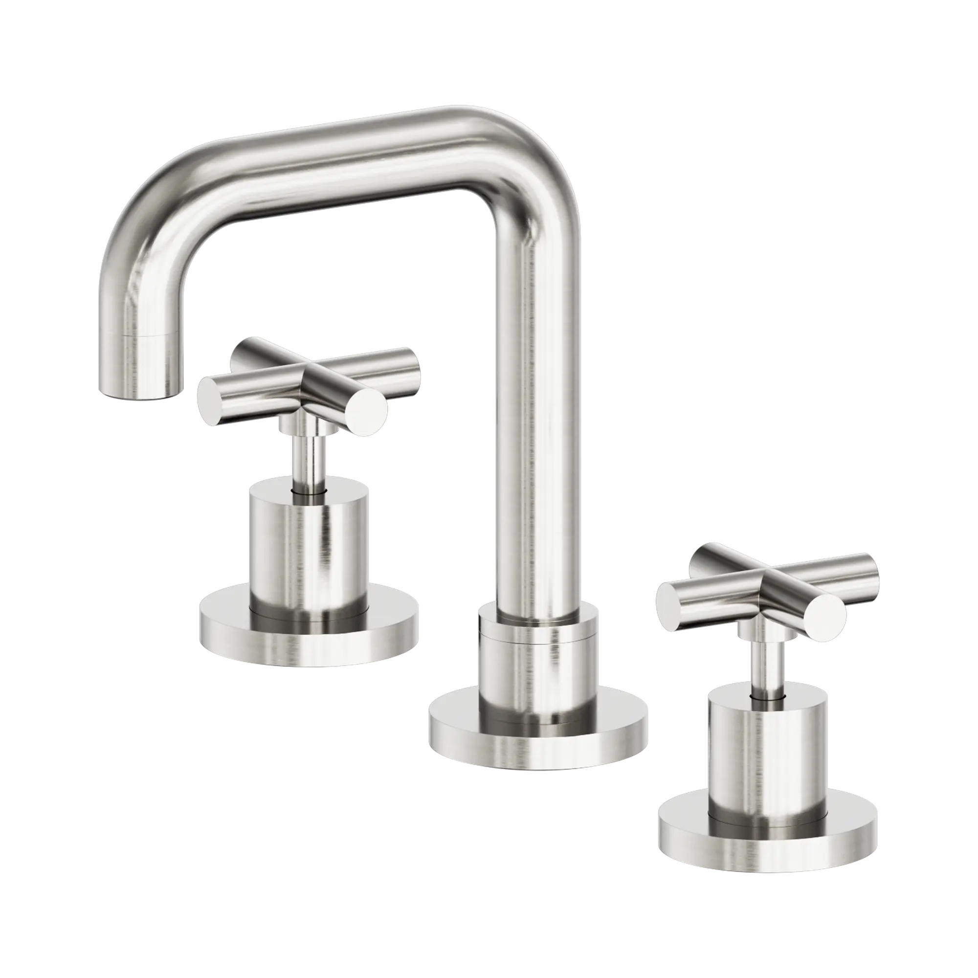 NERO X PLUS BASIN SET BRUSHED NICKEL