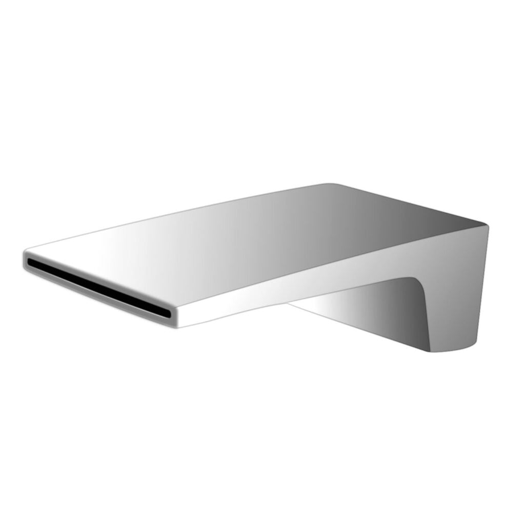 NERO ASTRA BATH SPOUT 181MM CHROME