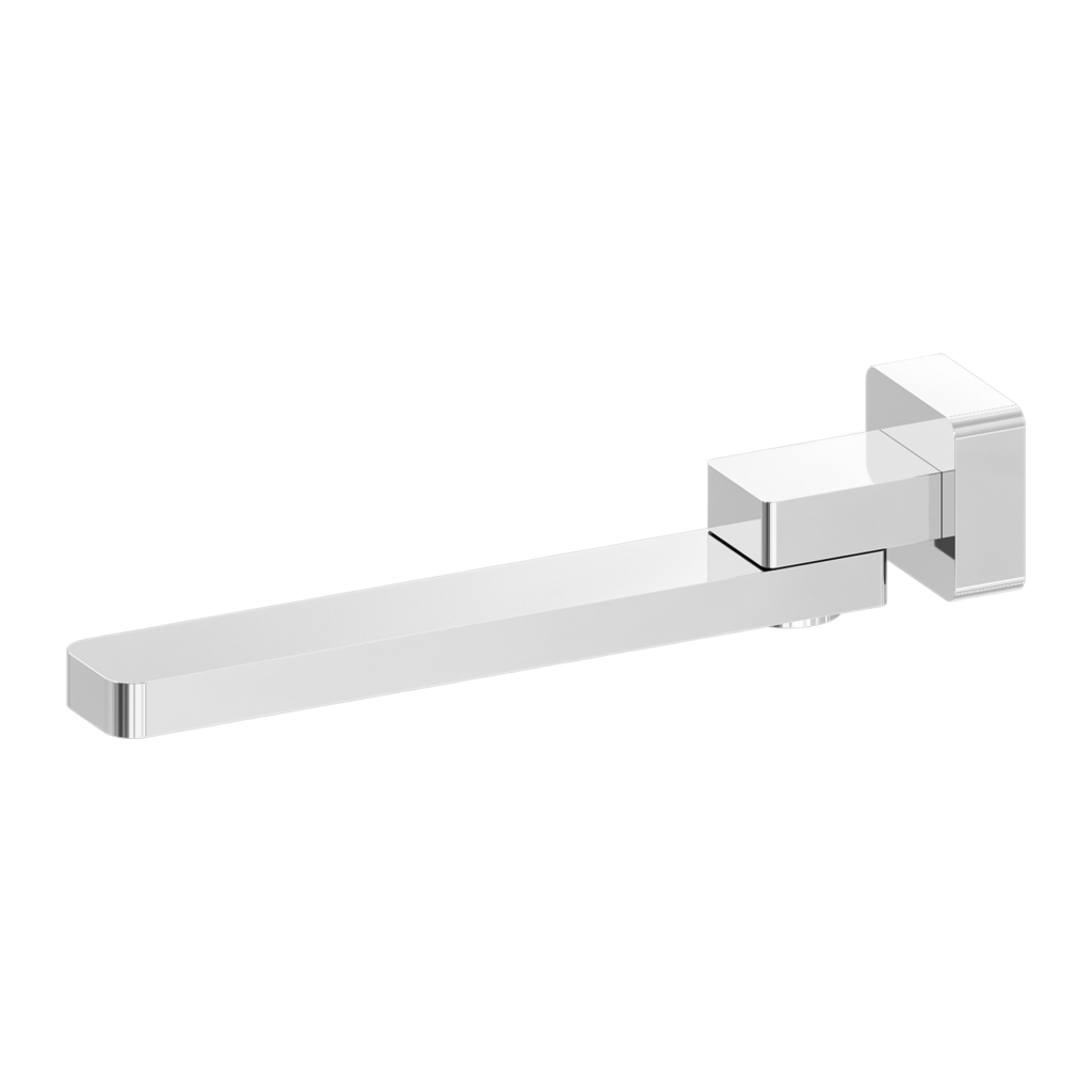 NERO CELIA SWIVEL BATH SPOUT 259MM CHROME