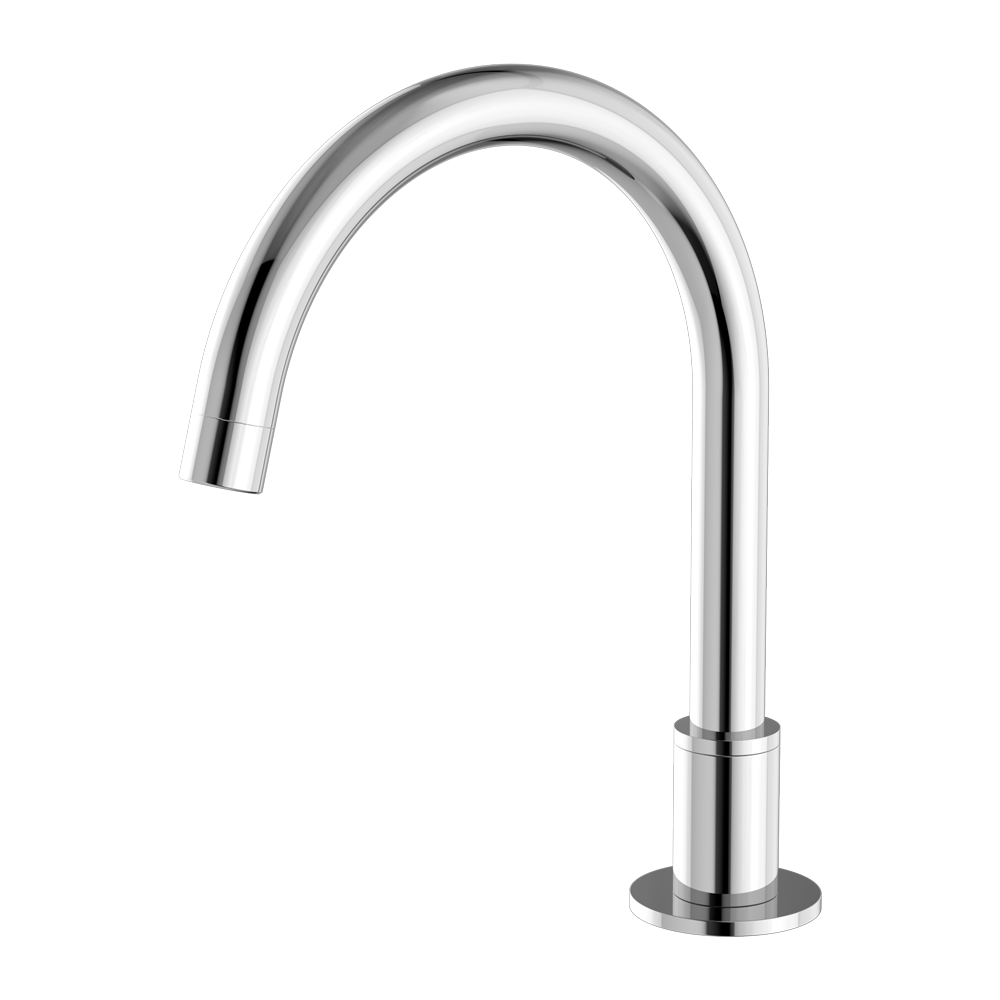 NERO KARA HOB MOUNT BATH SPOUT 279MM CHROME