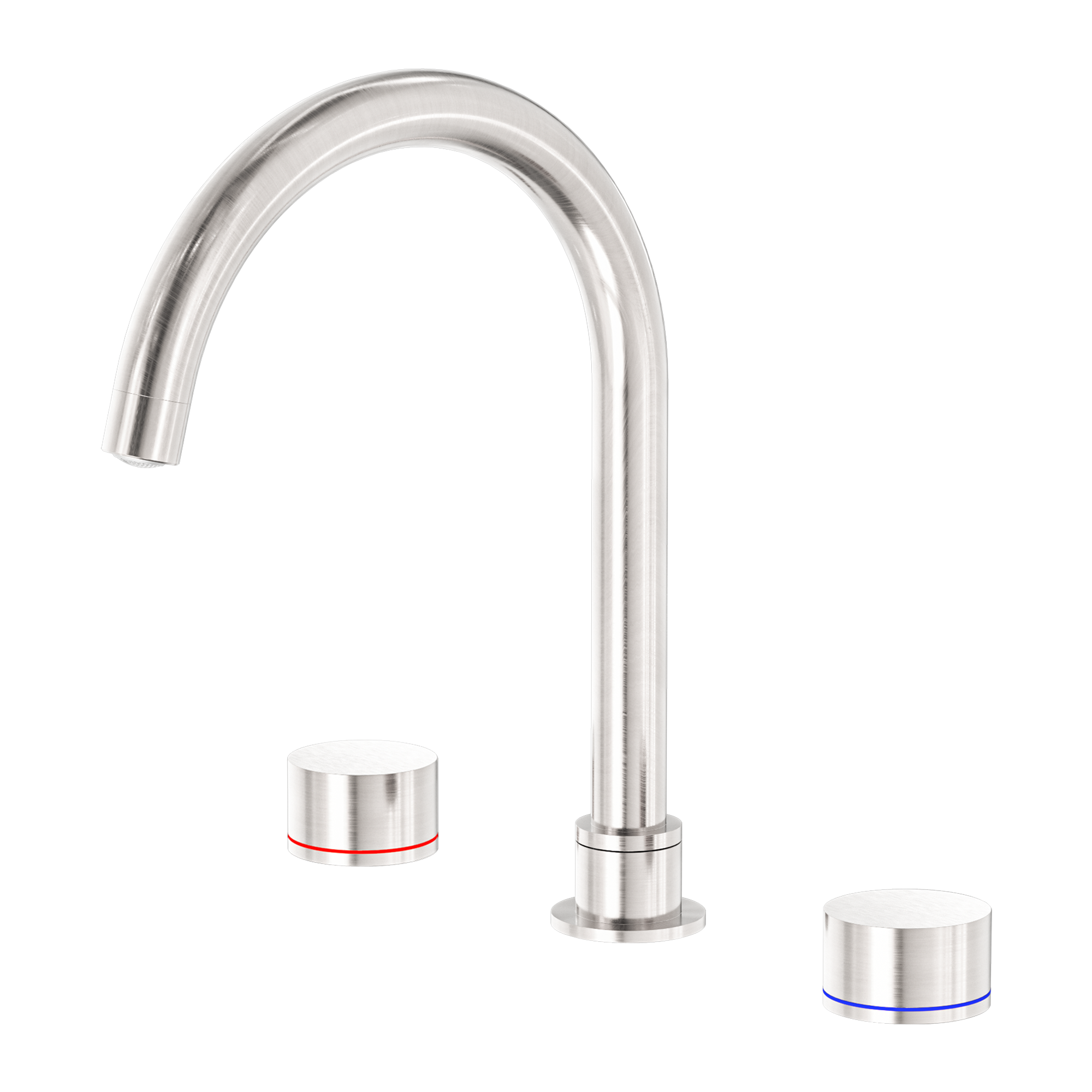 NERO KARA KITCHEN SET 287MM BRUSHED NICKEL