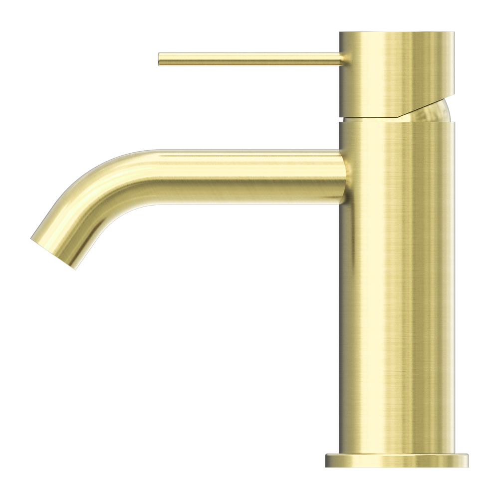 NERO MECCA BASIN MIXER BRUSHED GOLD