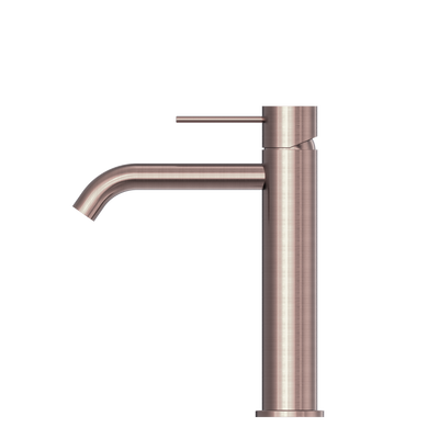 NERO MECCA MID TALL BASIN MIXER BRUSHED BRONZE