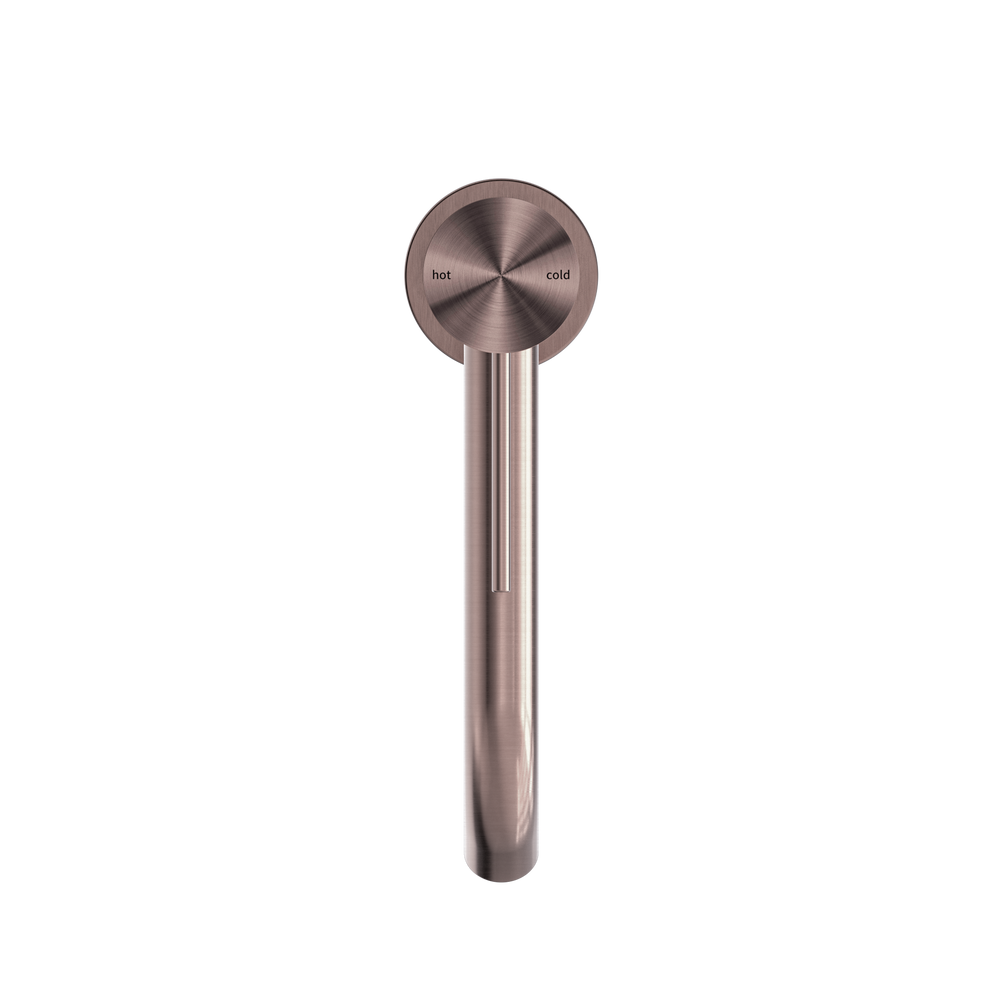 NERO MECCA MID TALL BASIN MIXER BRUSHED BRONZE