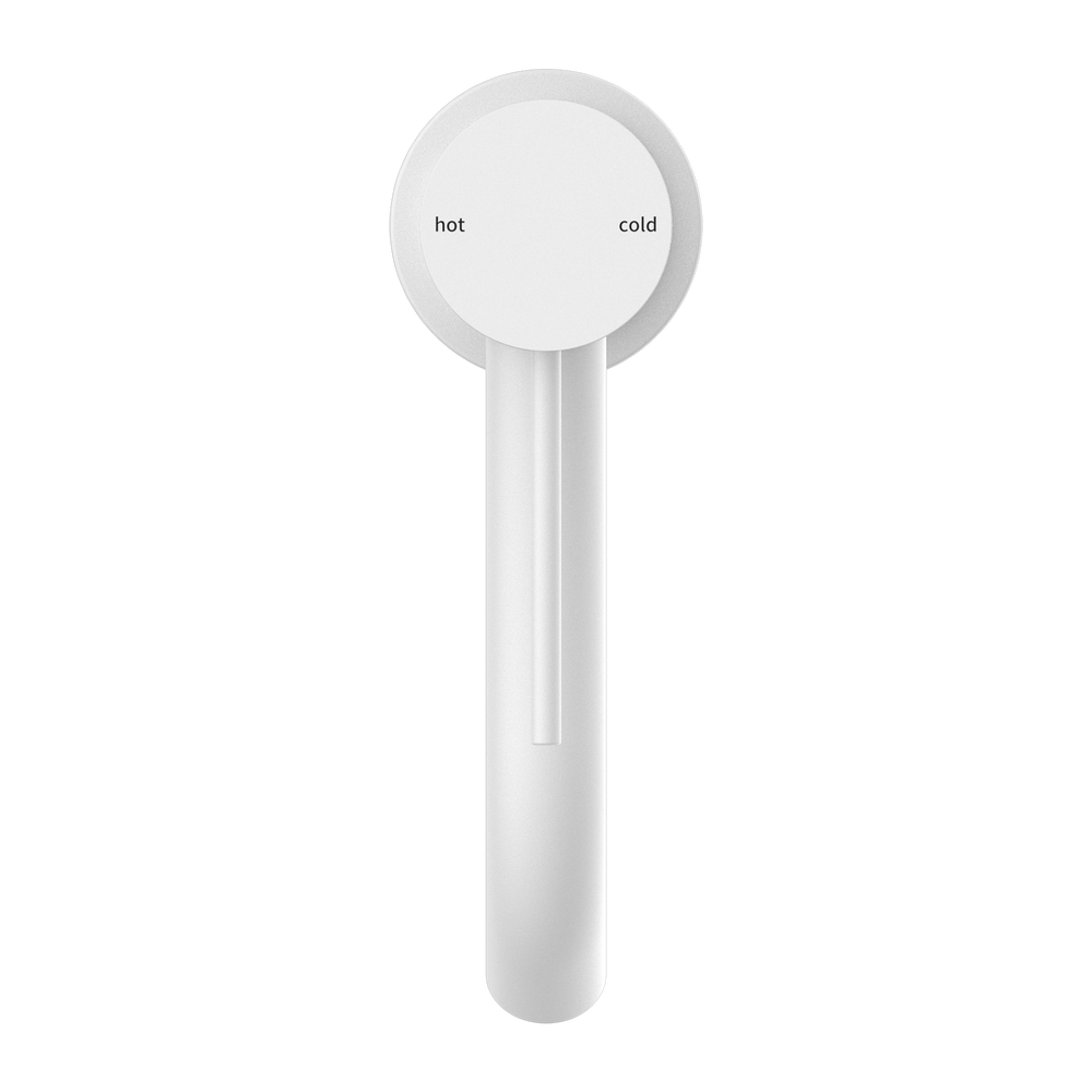 NERO MECCA BASIN MIXER MATTE WHITE