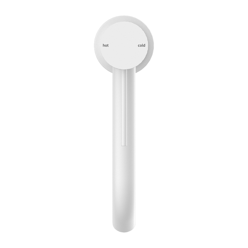 NERO MECCA TALL BASIN MIXER MATTE WHITE