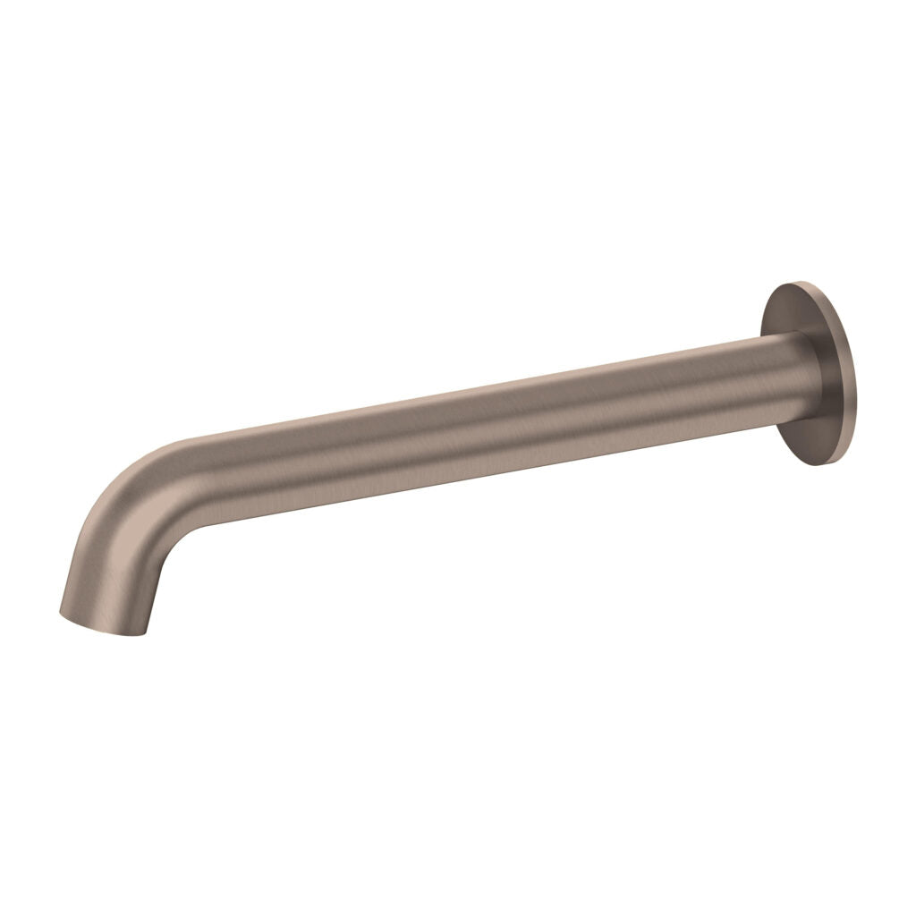 NERO MECCA BASIN/BATH SPOUT BRUSHED BRONZE (AVAILABLE IN 160MM, 215MM AND 250MM)