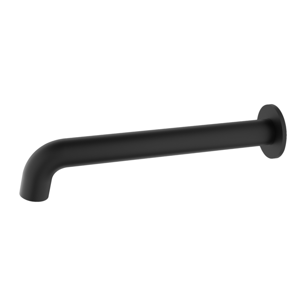 NERO MECCA BASIN/BATH SPOUT MATTE BLACK (AVAILABLE IN 160MM AND 250MM)