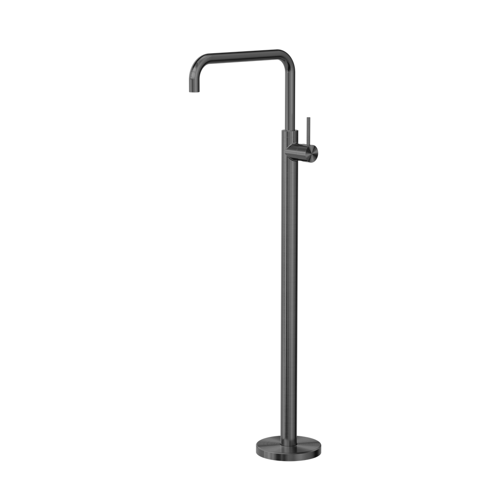 NERO MECCA FREESTANDING BATH MIXER GUN METAL