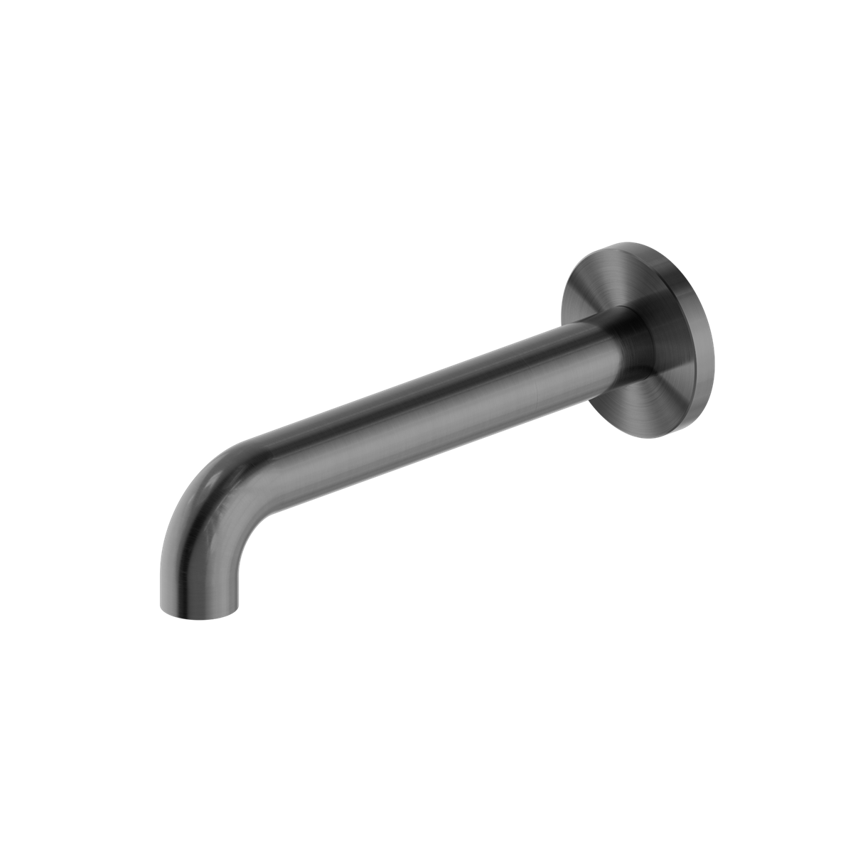 NERO MECCA BASIN / BATH SPOUT GRAPHITE (AVAILABLE IN 120MM, 160MM, 185MM, 230MM AND 260MM)