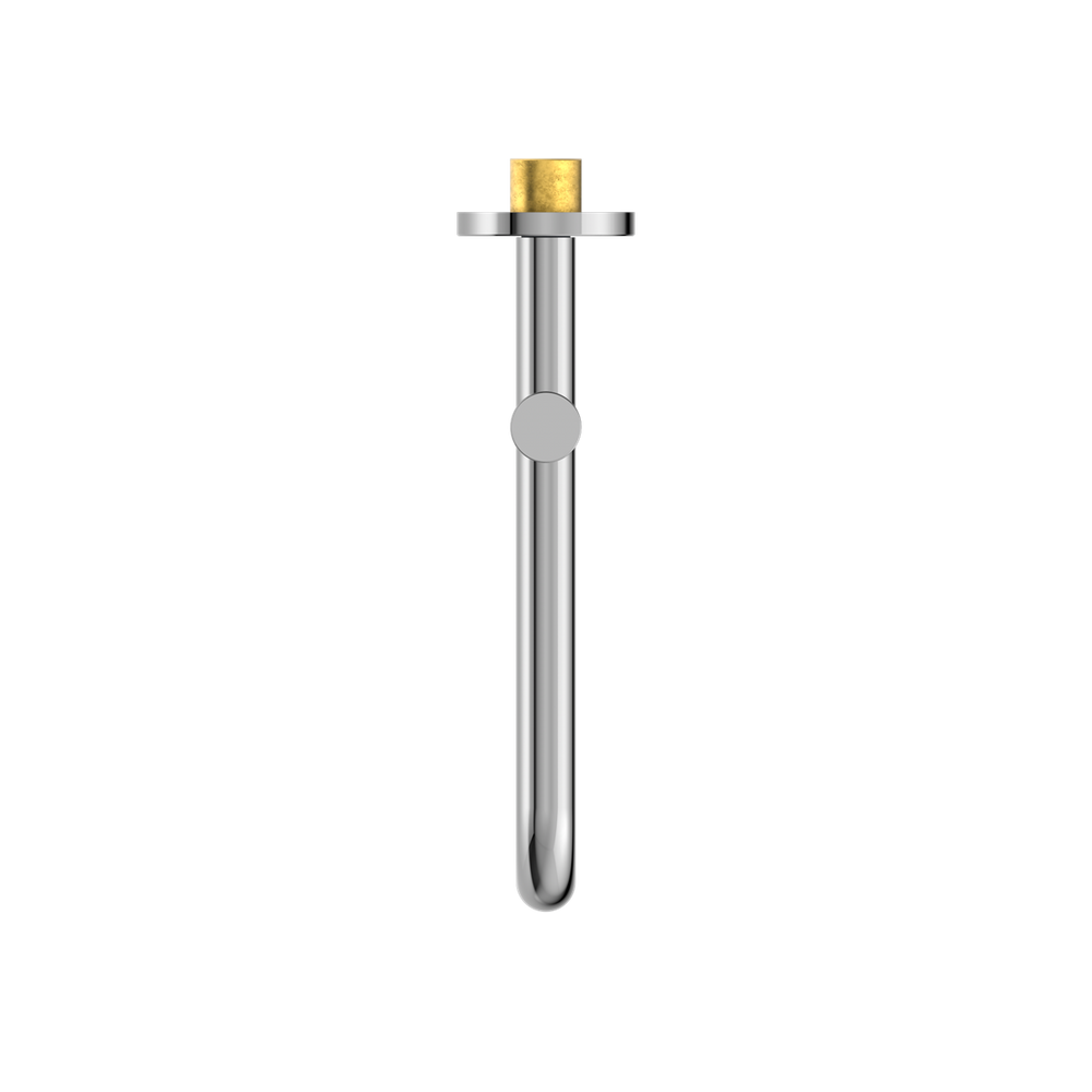 NERO MECCA WALL MOUNTED SWIVEL BASIN / BATH SPOUT CHROME