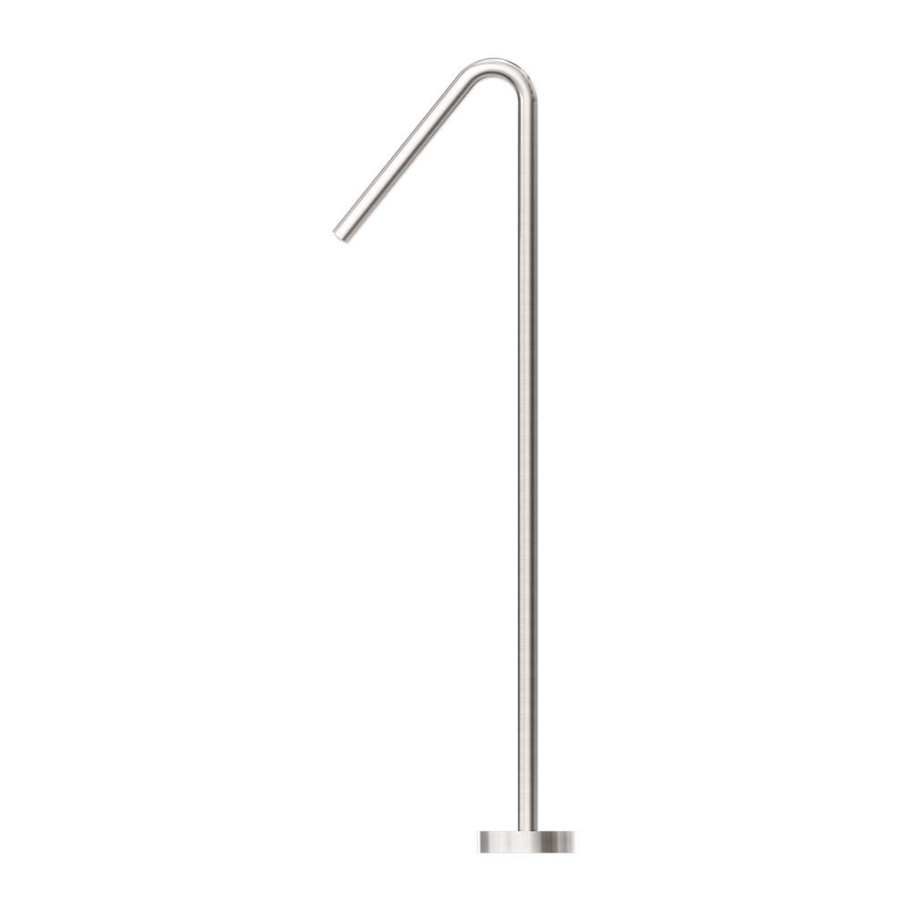 NERO MECCA FREESTANDING BATH SPOUT BRUSHED NICKEL