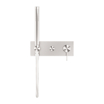 NERO MECCA SHOWER MIXER DIVERTER SYSTEM BRUSHED NICKEL