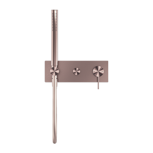 NERO MECCA SHOWER MIXER DIVERTER SYSTEM BRUSHED BRONZE