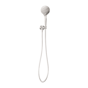 NERO MECCA SHOWER ON BRACKET WITH AIR SHOWER BRUSHED NICKEL