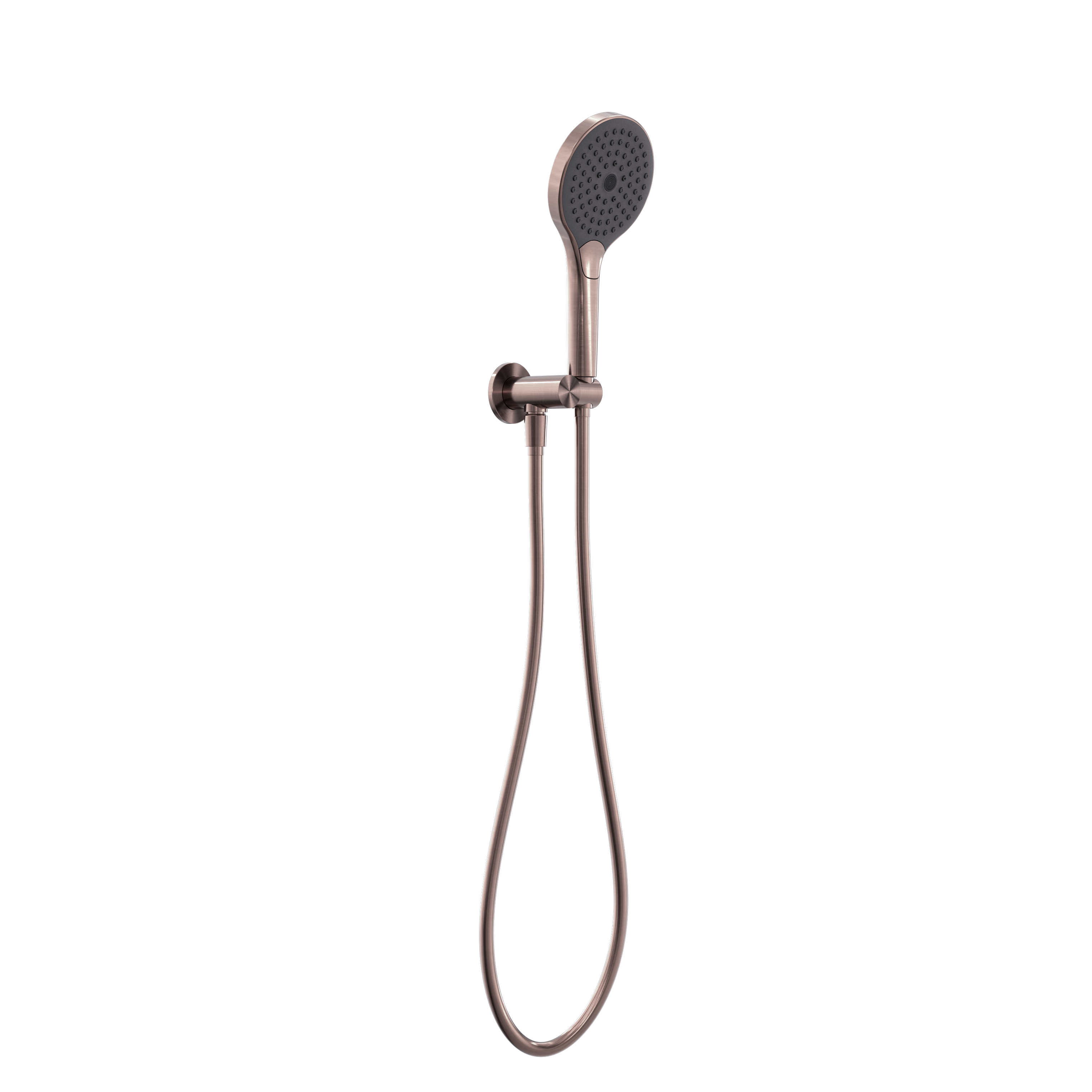 NERO MECCA SHOWER ON BRACKET WITH AIR SHOWER II BRUSHED BRONZE