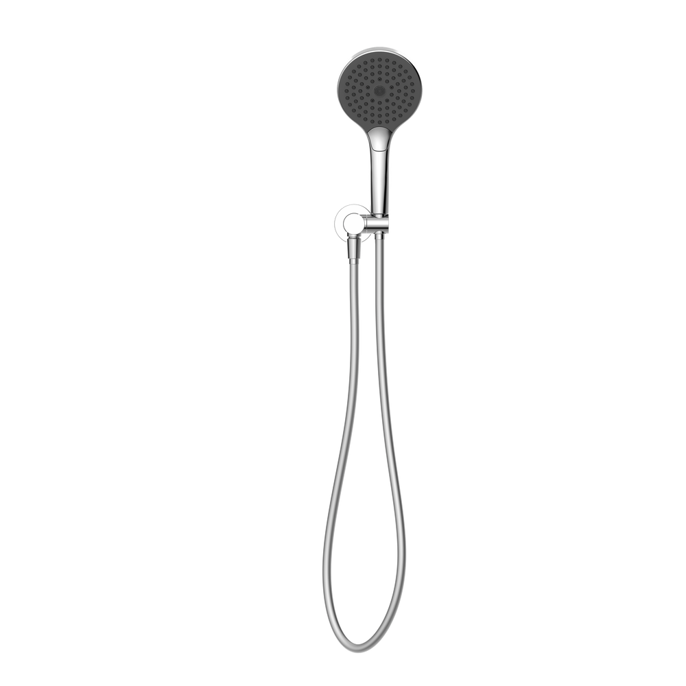 NERO MECCA SHOWER ON BRACKET WITH AIR SHOWER II CHROME