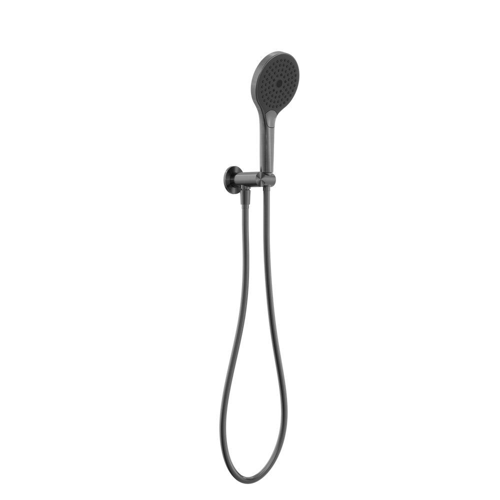 NERO MECCA SHOWER ON BRACKET WITH AIR SHOWER II GUN METAL