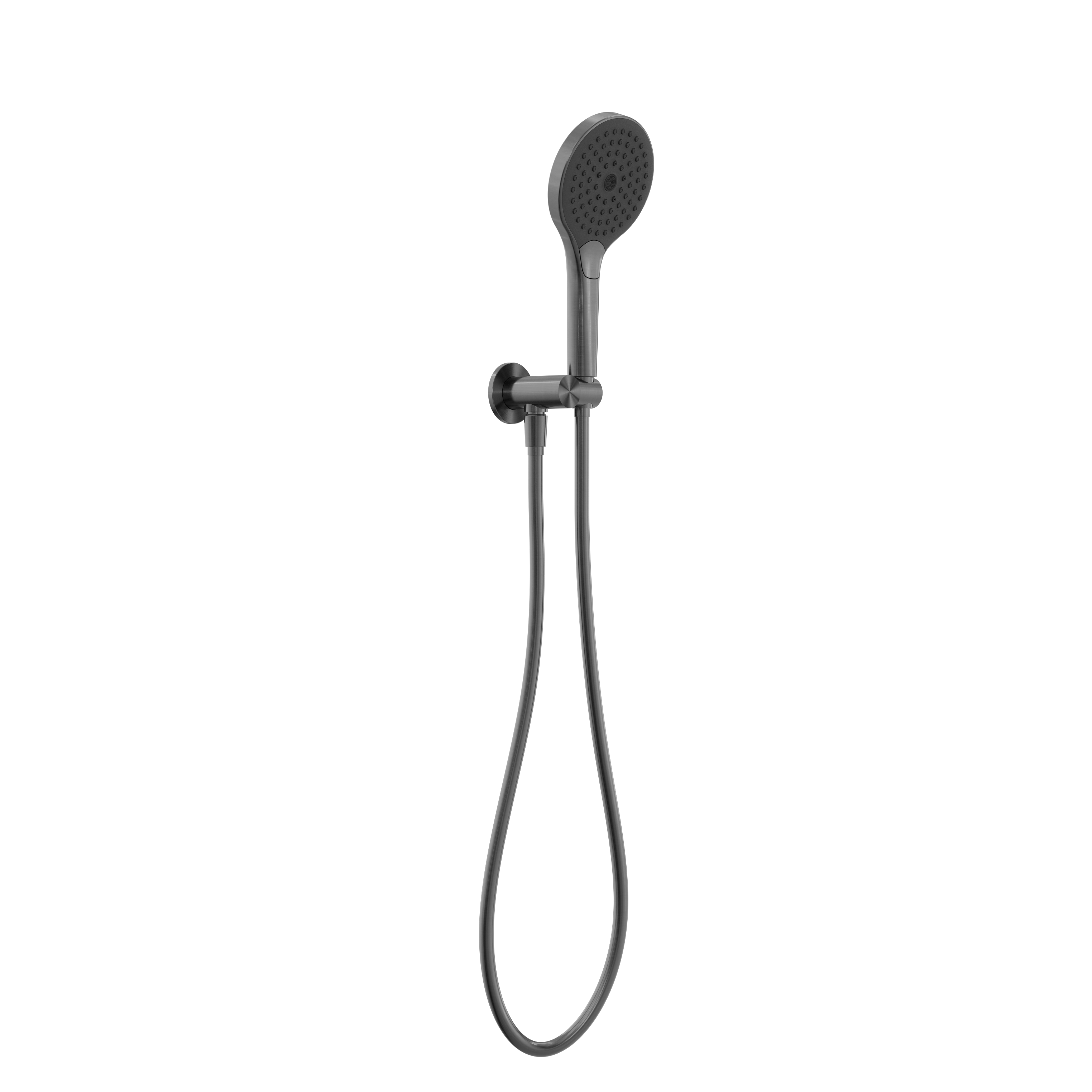 NERO MECCA SHOWER ON BRACKET WITH AIR SHOWER II GUN METAL