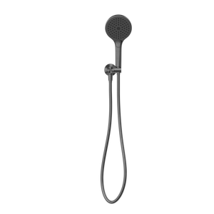 NERO MECCA SHOWER ON BRACKET WITH AIR SHOWER II GUN METAL