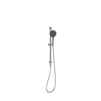 NERO MECCA SHOWER RAIL WITH AIR SHOWER II BRUSHED NICKEL